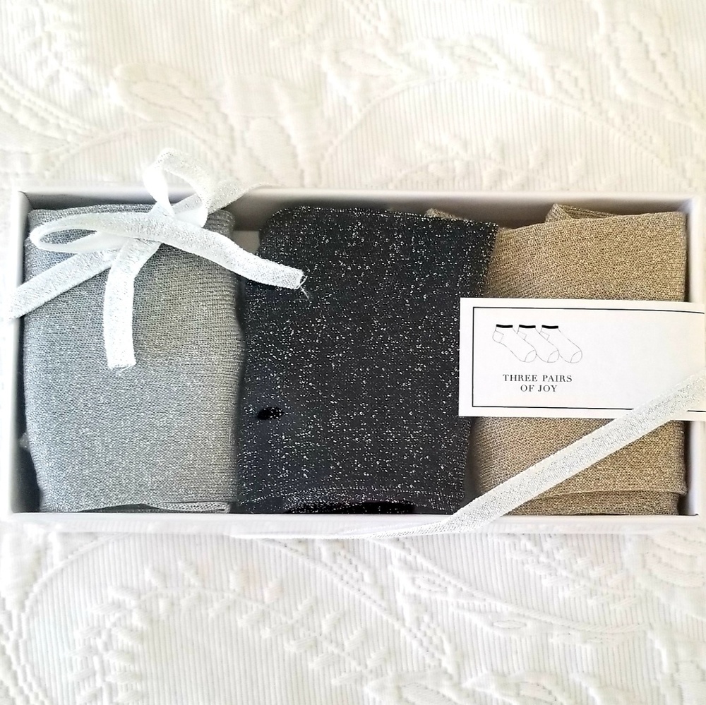 Three Pairs of Joy Socks Set